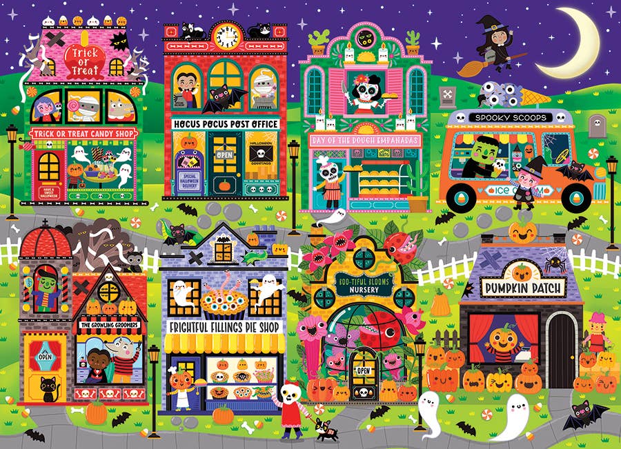 Boo Town (Family) 350 Piece Cobble Hill Puzzle