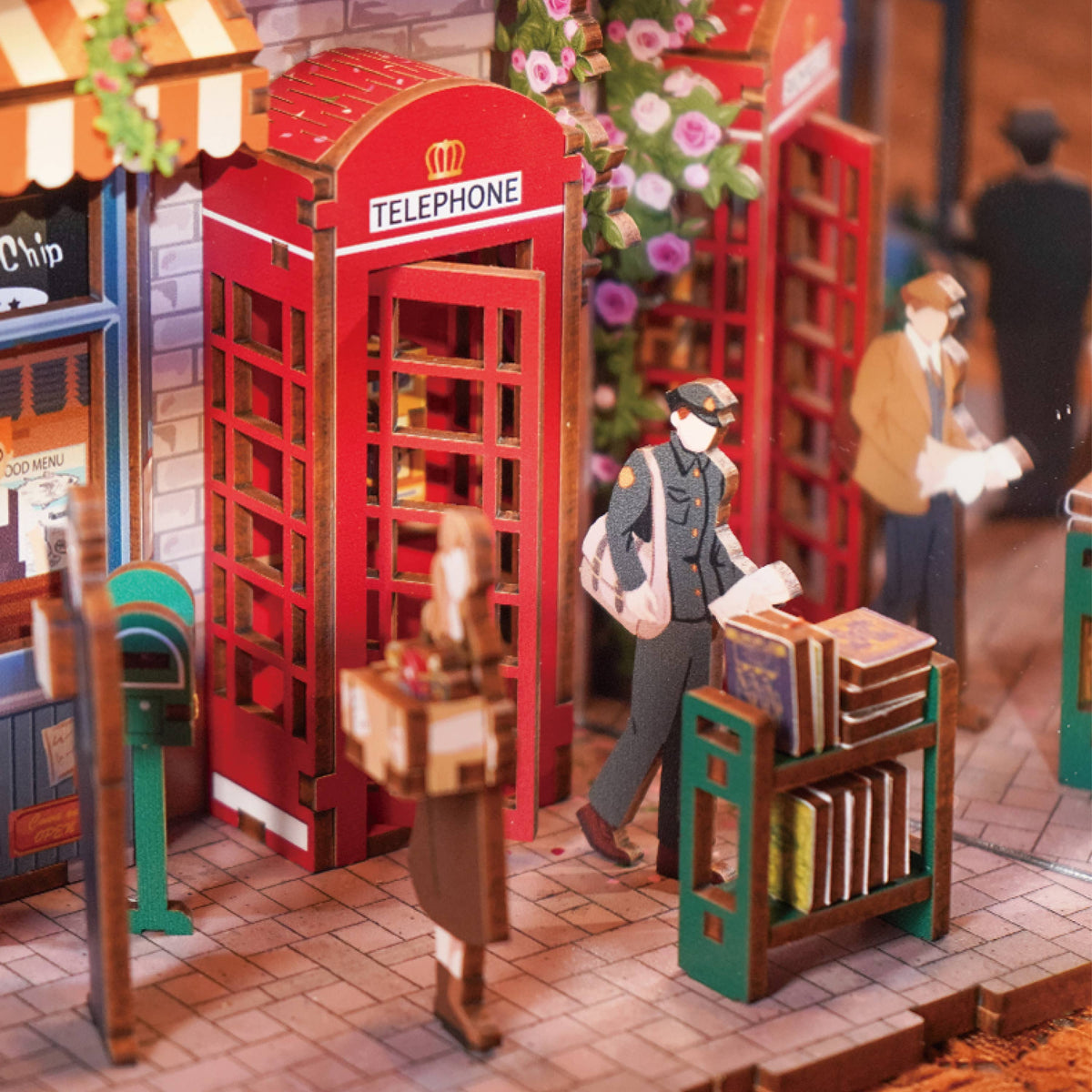 DIY Book Nook Kit: 84 Charing Cross Road