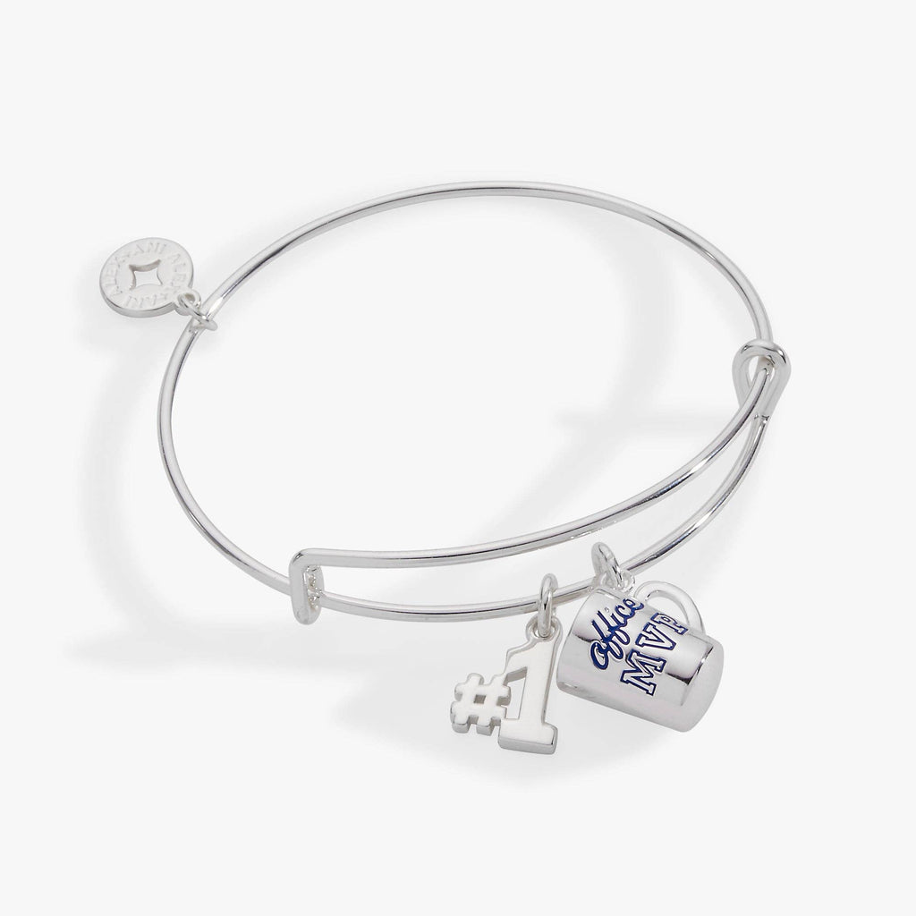 #1 'Office MVP' Mug Bangle: Silver