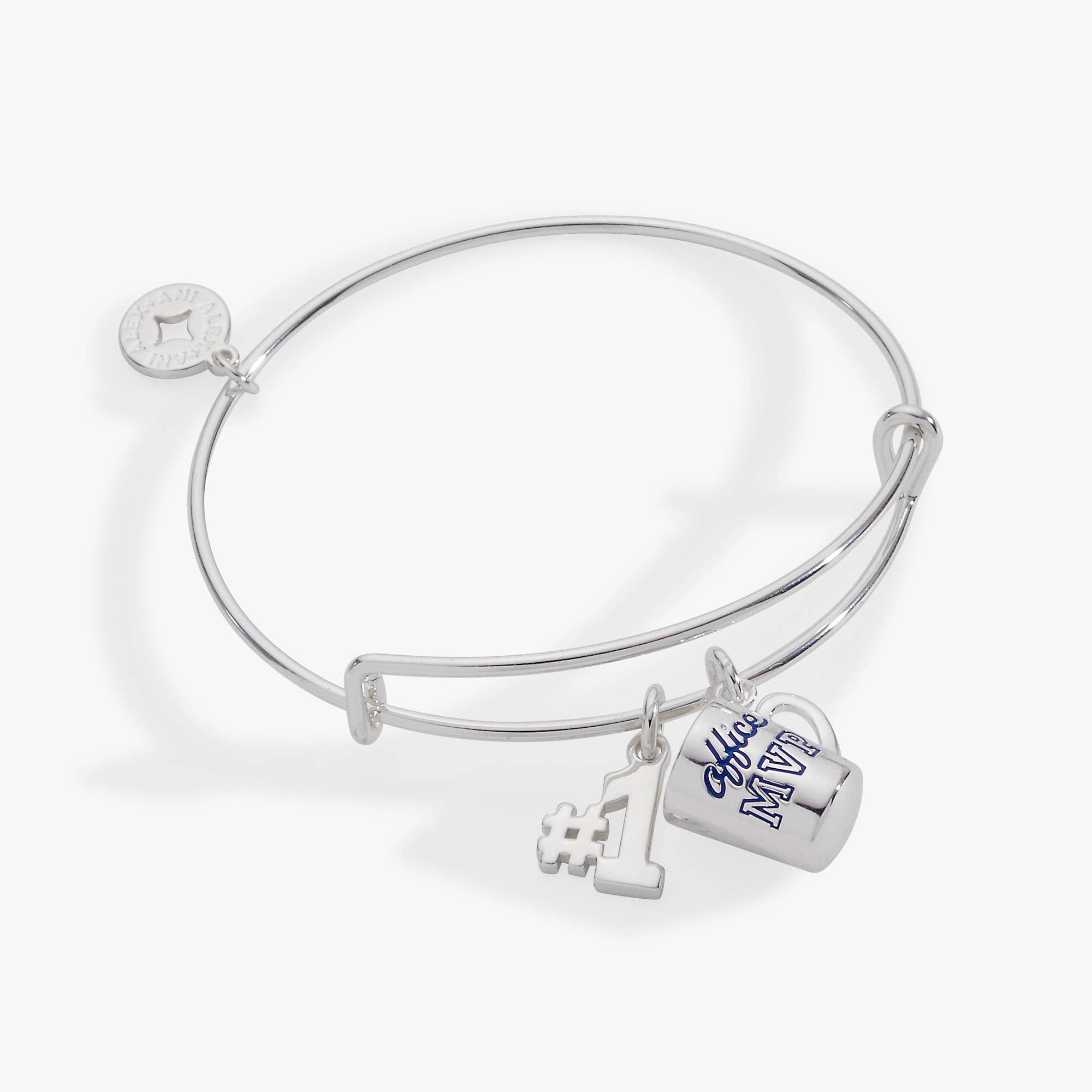 #1 'Office MVP' Mug Bangle: Silver