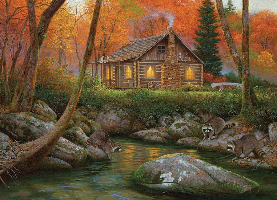 Weekend Retreat 500-Piece Cobble Hill Puzzle