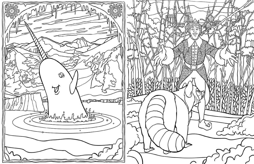 Elf: The Official Movie Coloring Book (SALE!)