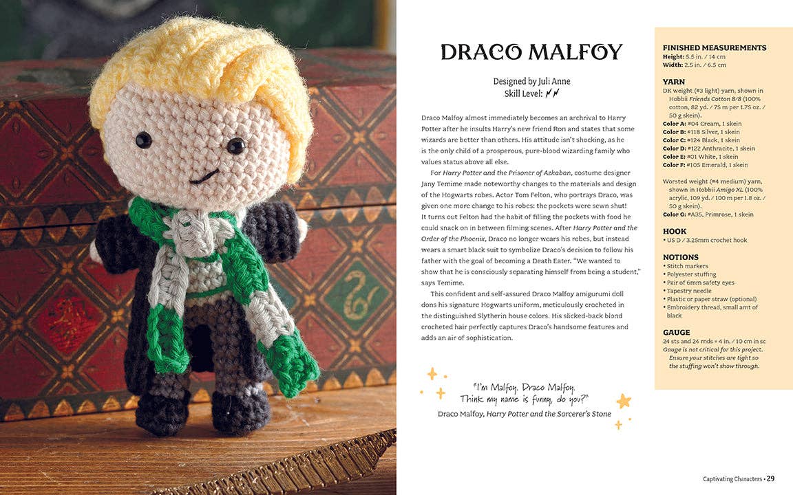 Harry Potter: The Official Book of Crochet Amigurumi (SALE!)