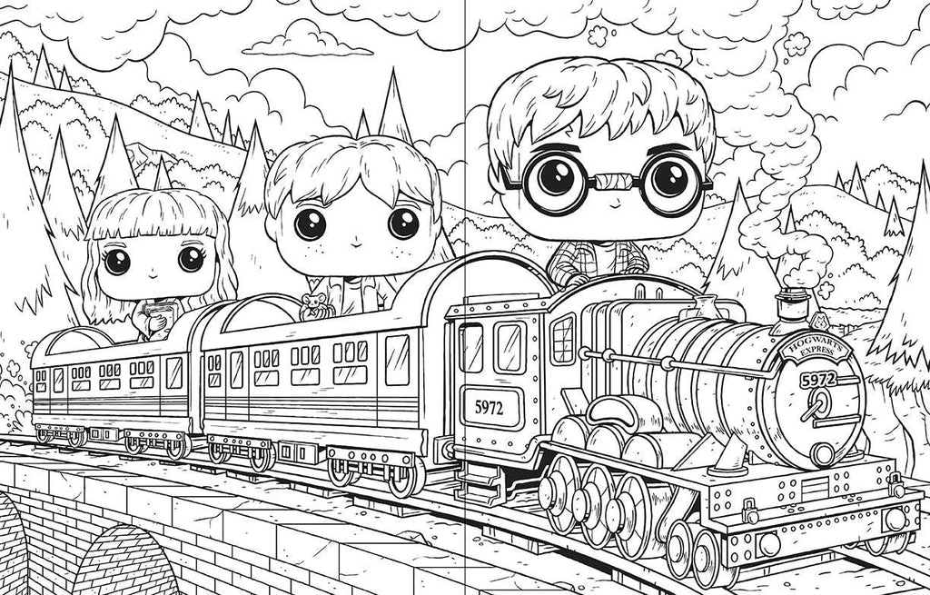 The Official Funko Pop! Harry Potter Coloring Book