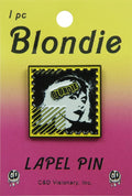 Enamel Pin - Blondie - Debbie Harry Stamp - Punk Rock Music