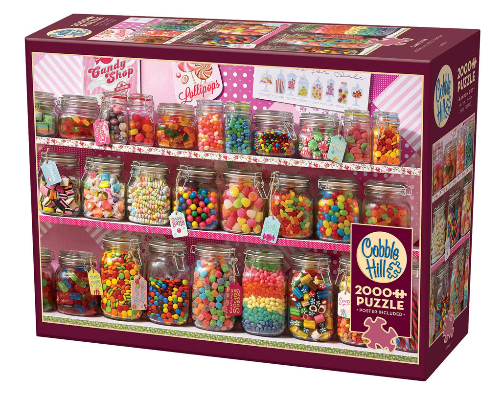 Candy Store 2000 Piece Cobble Hill Puzzle
