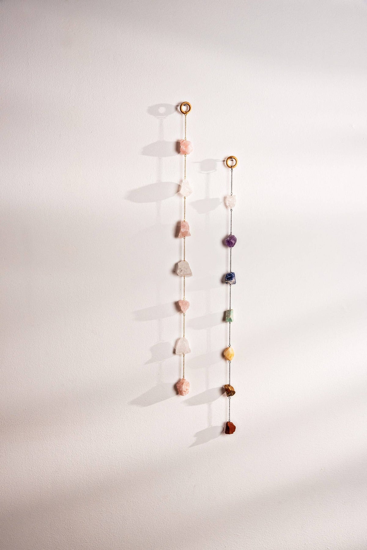 Chakra Crystal Wall Hanging - Crafted in Brazil