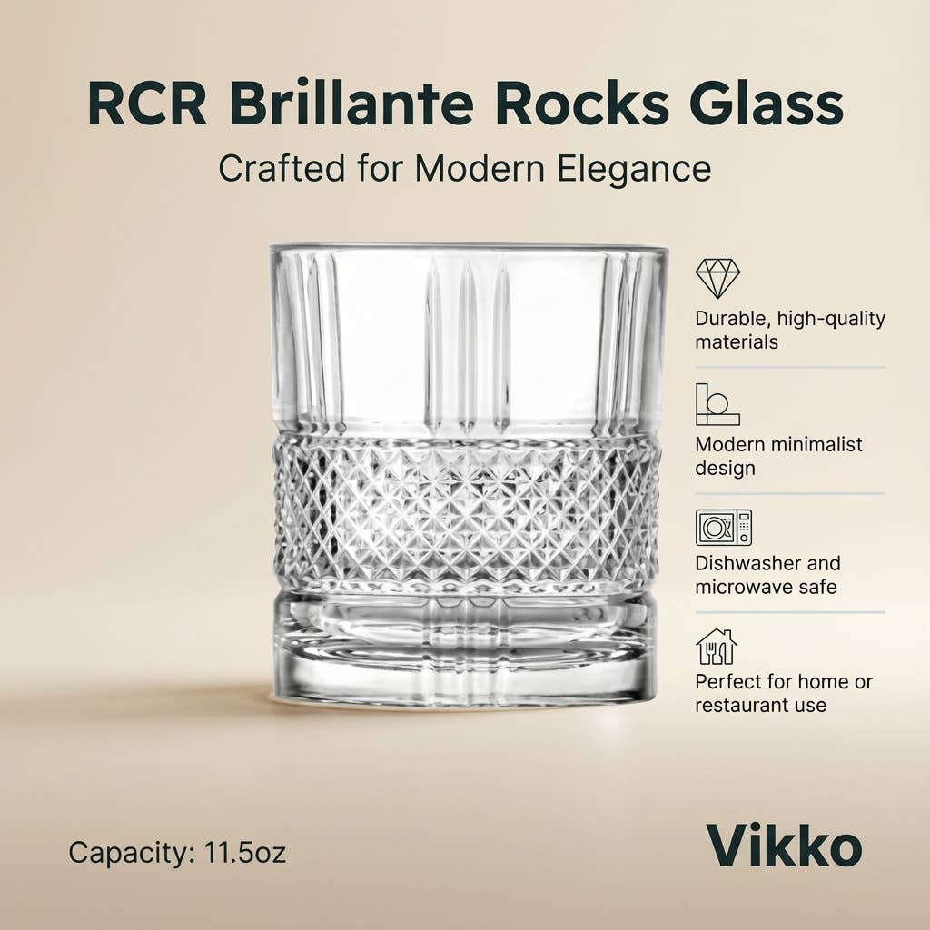 RCR - Brillante, Rocks Glass, 11.5oz