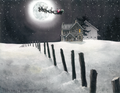 To All A Good Night – Christmas Wall Art: 6A / 11" x 13"