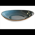 Terra - Oval Bowl, Dark Blue, 11.5" X 9.5"
