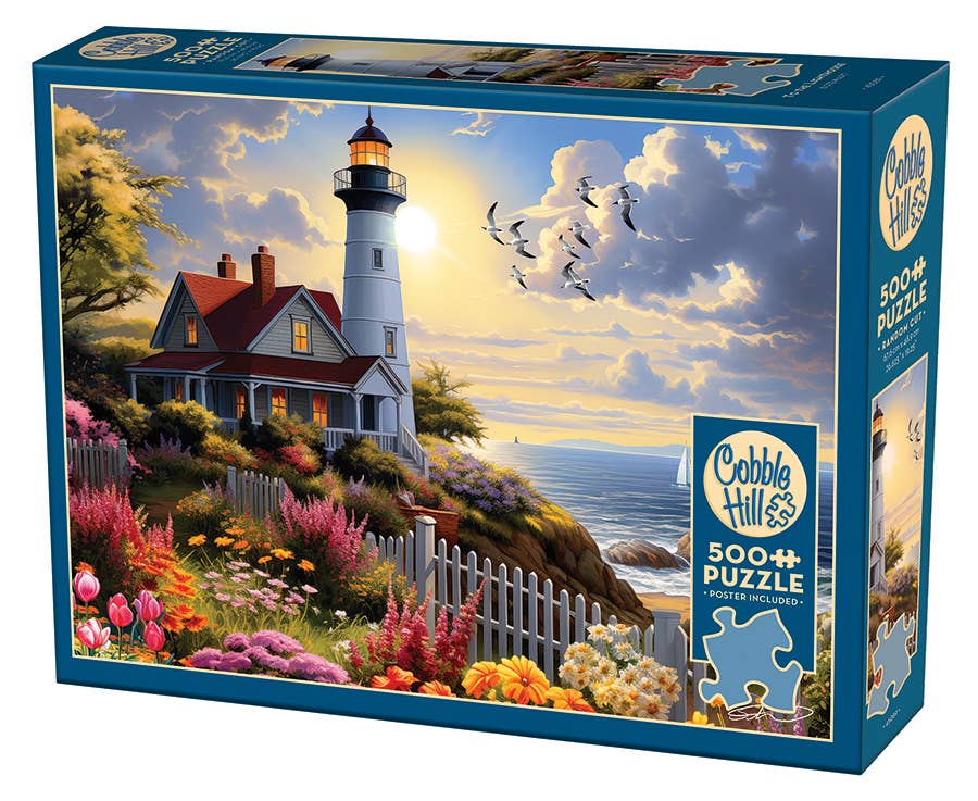 To the Lighthouse 500-Piece Cobble Hill Puzzle
