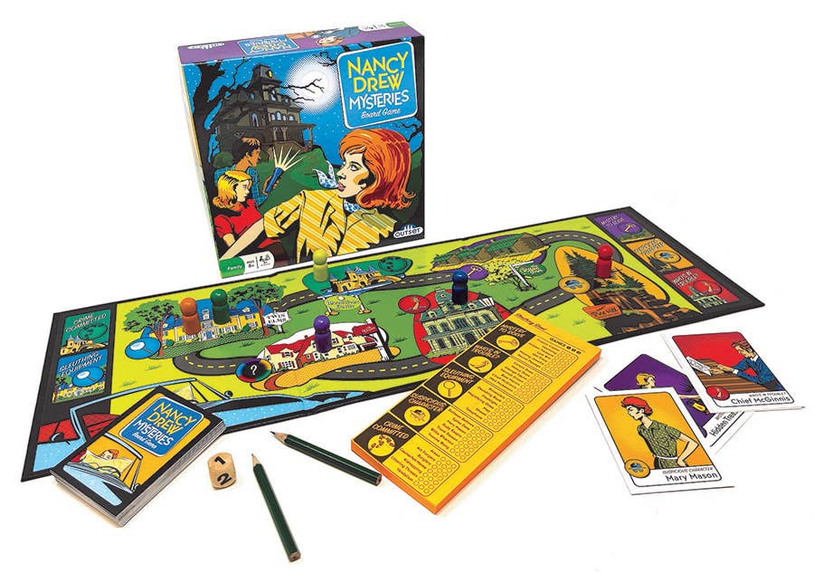 Nancy Drew Mysteries Board Game– Test Your Sleuthing Skills!