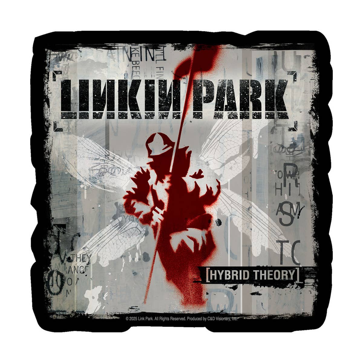 Sticker - Linkin Park Hybrid Theory Nu Metal Album Art 4.5"
