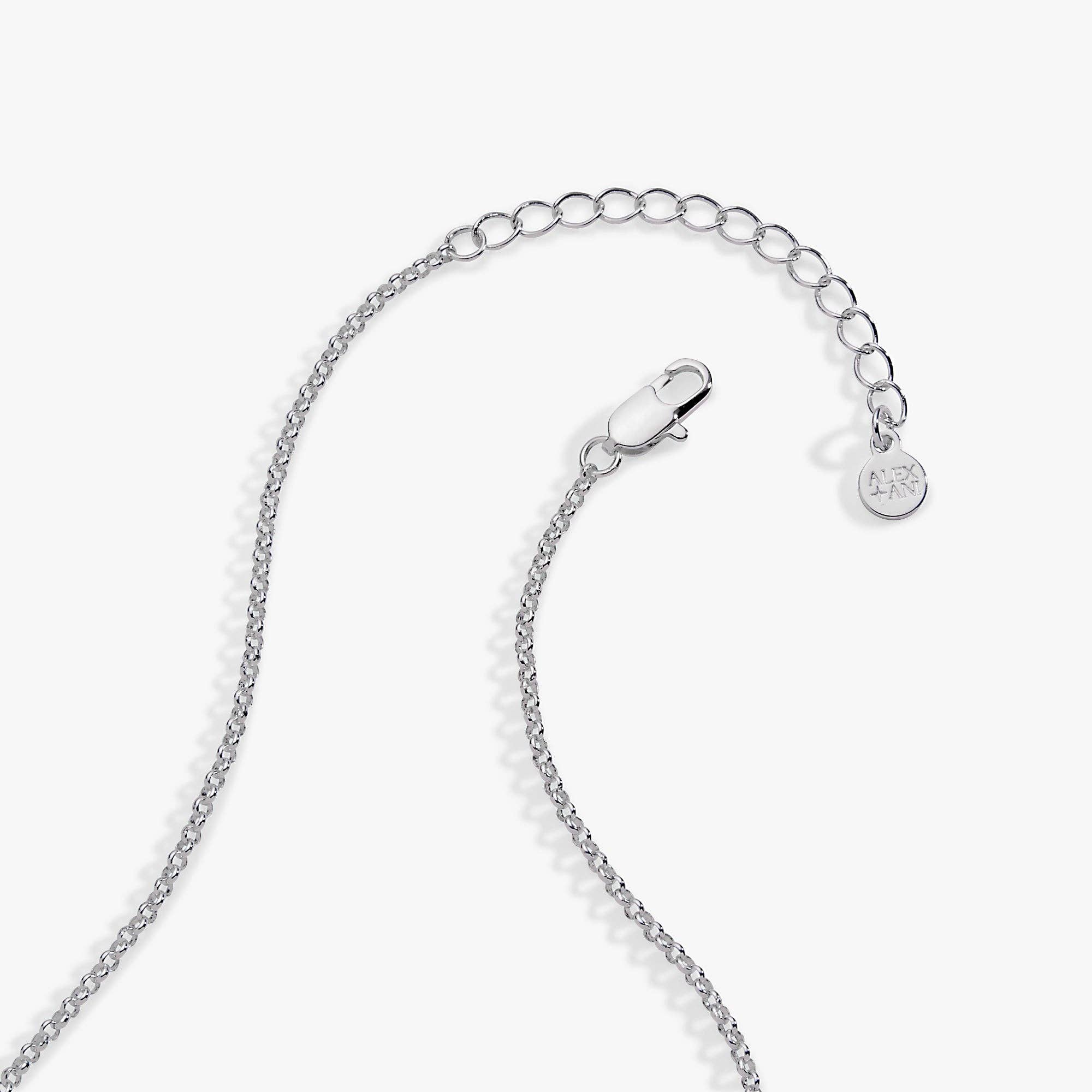 Football Spinner Pendant: Silver
