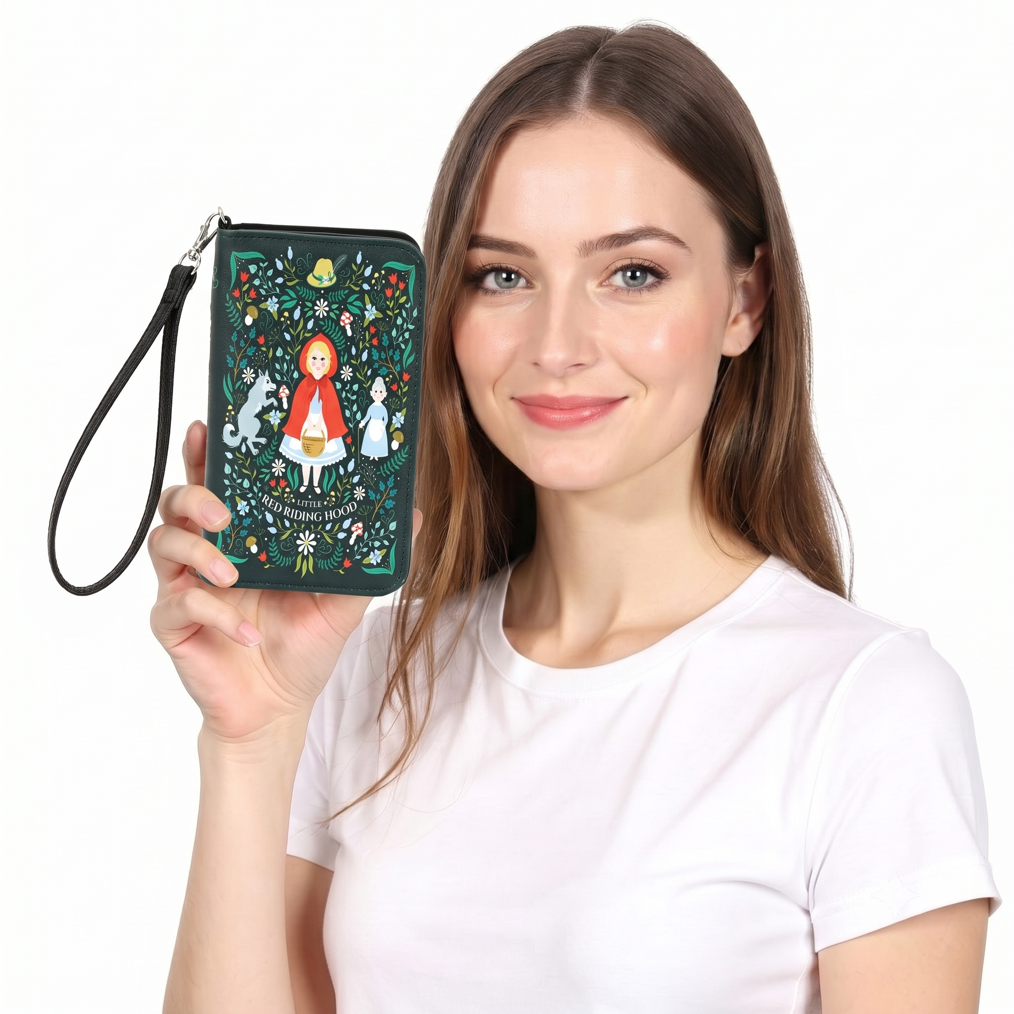 Little Red Riding Hood Book Wallet in Vinyl
