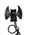 Handmade leather Bat KeyChain