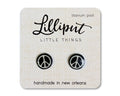 Peace Sign Earrings // Retro Earrings