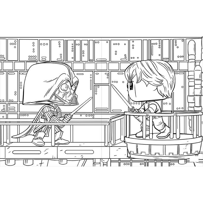 Star Wars: The Official Funko POP! Coloring Book