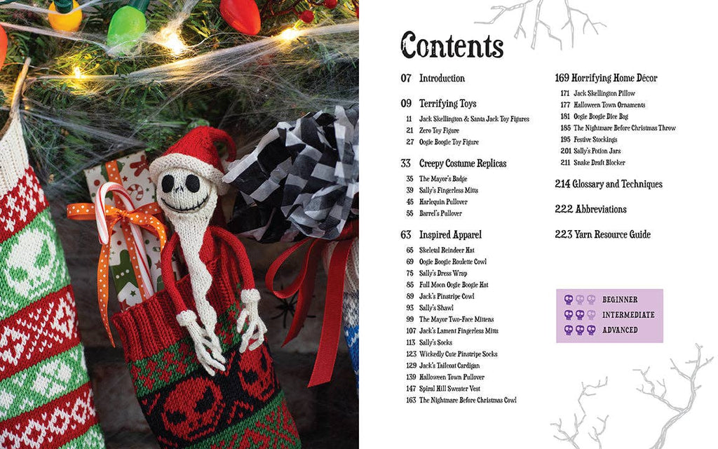 The Nightmare Before Christmas: Knitting Guide (SALE!)