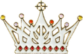 Enamel Pin - Alice In Wonderland - Queen's Crown