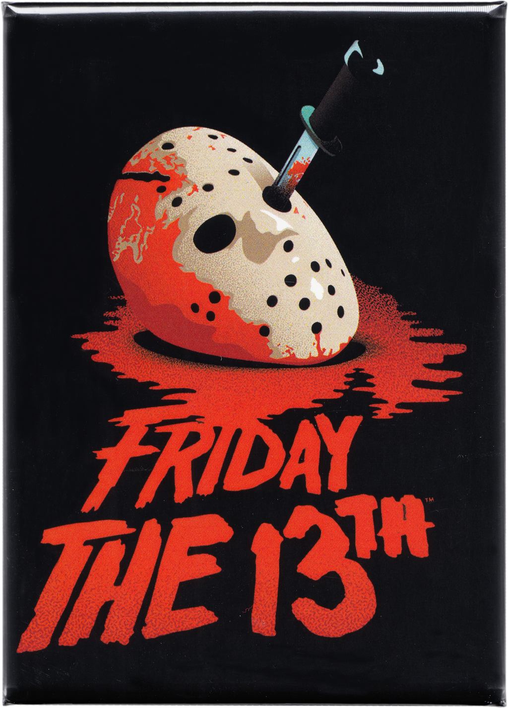 Magnet - Friday 13th Jason Mask Slasher 1980s Horror Movie