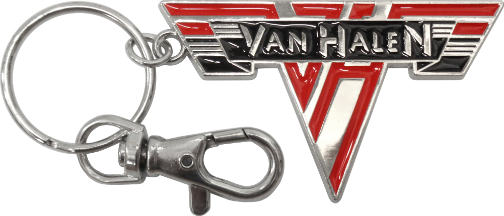 Metal Keychain - Van Halen - Classic Rock Music Band 1980s