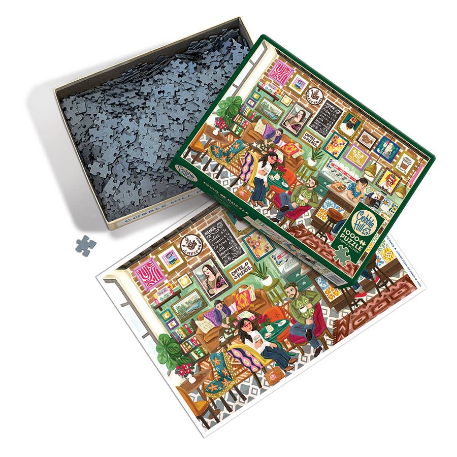 Coffee Please 1000-Piece Cobble Hill Puzzle