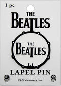 Enamel Pin - The Beatles - Bass Drum - 1960s Rock Music Band