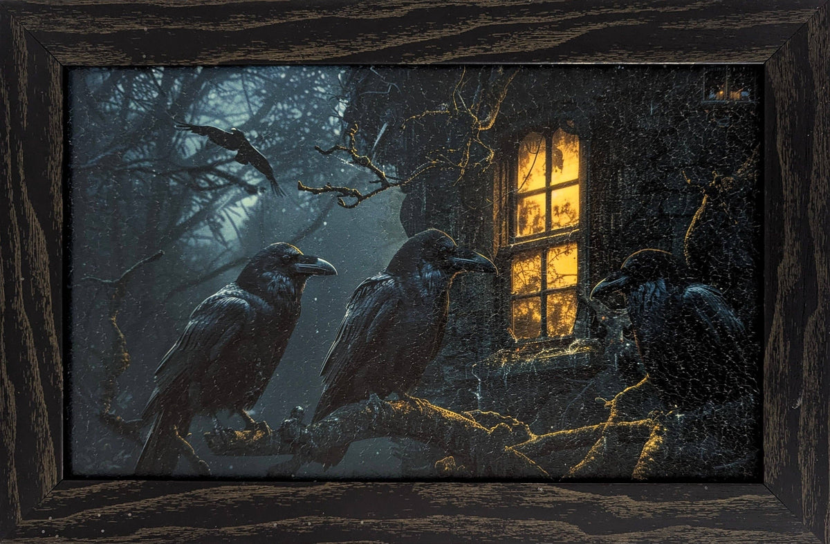 3 Ravens - Fall Wall Art: P27 / 15" x 10"
