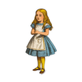 Sticker - Alice's Adventures In Wonderland - Alice Standing