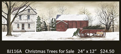 CHRISTMAS TREES FOR SALE: 4A / 24X12
