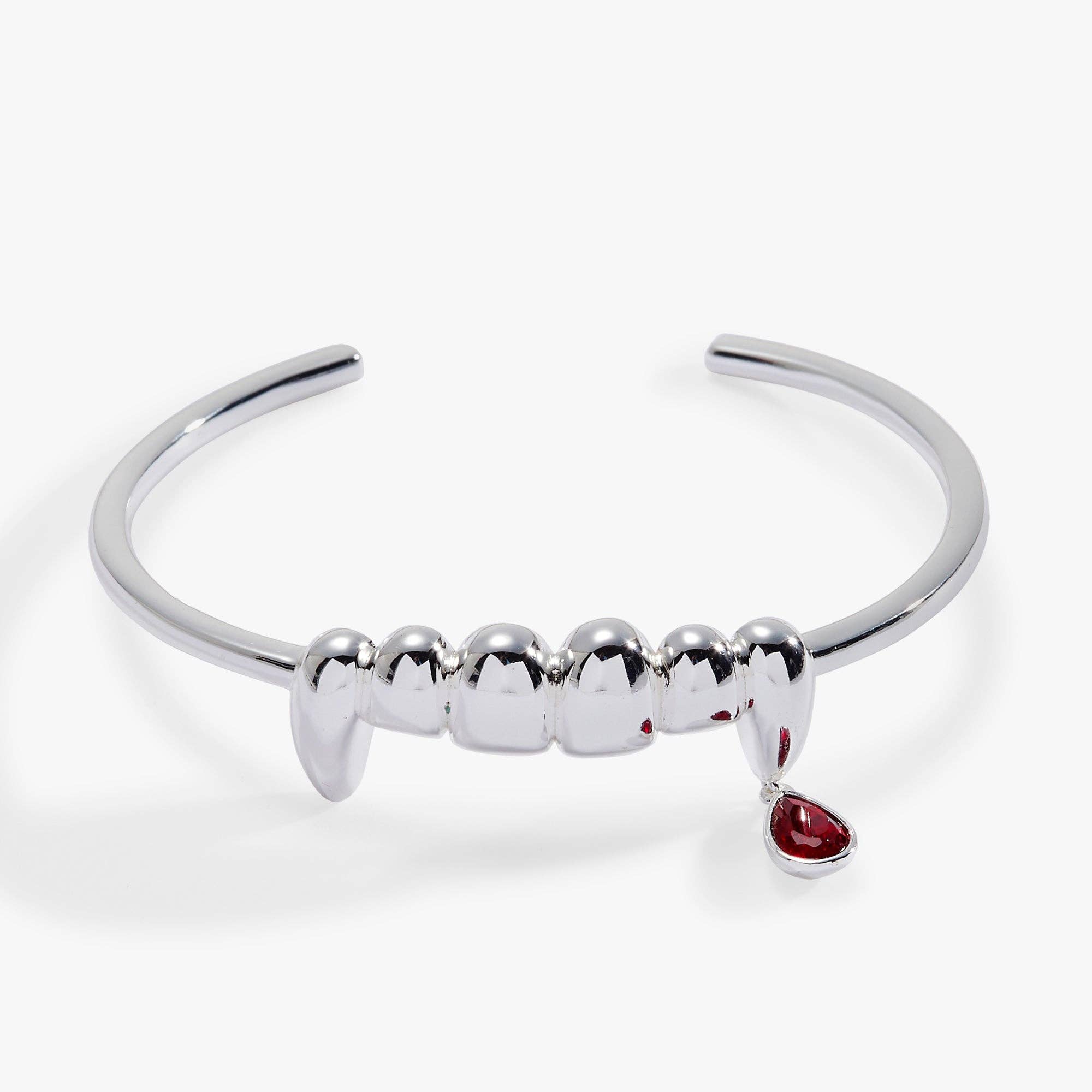 Vampire Teeth Fangs Cuff: Gold