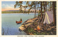 Magnet MI-04 Canoe, Camping at Chippewa Lake