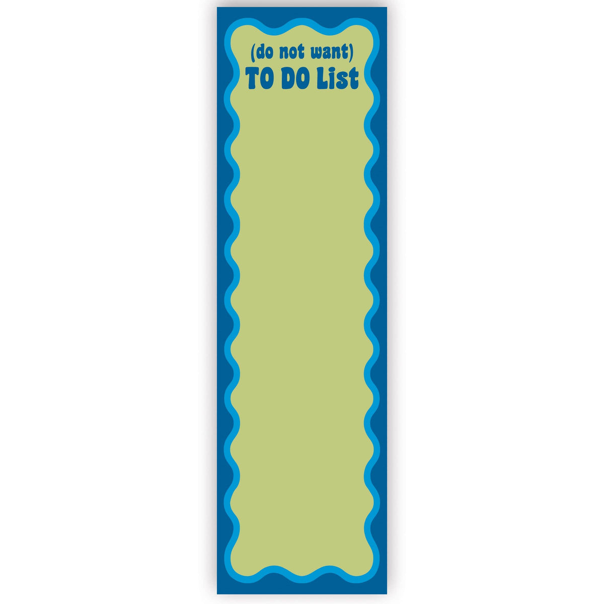 Do Not Want To Do List List Pad