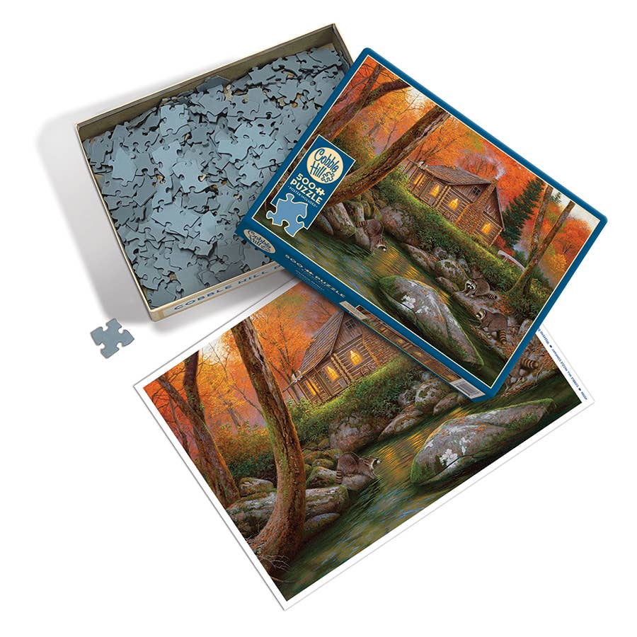 Weekend Retreat 500-Piece Cobble Hill Puzzle