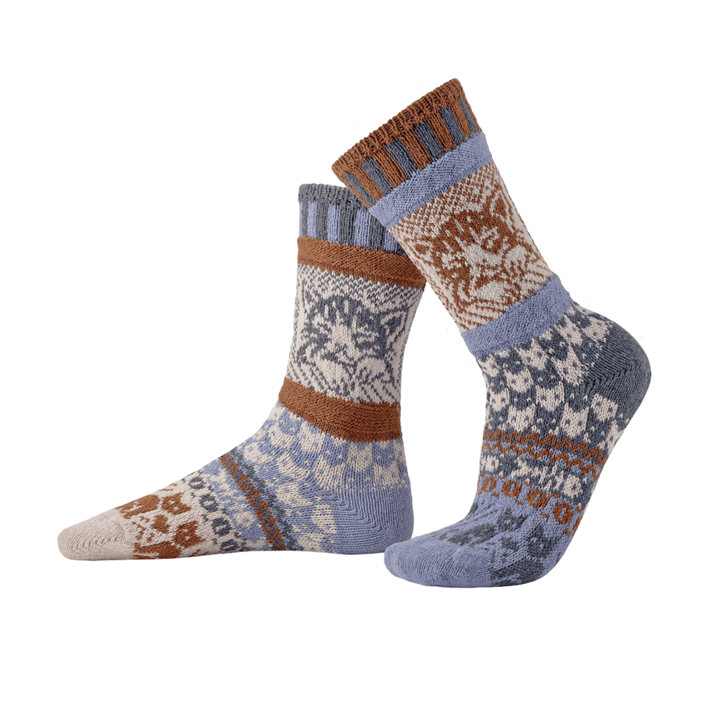 Cat Crew Socks | Give Back to Pet Rescue: Medium (Women 8 - 10 / Men 7 - 9)