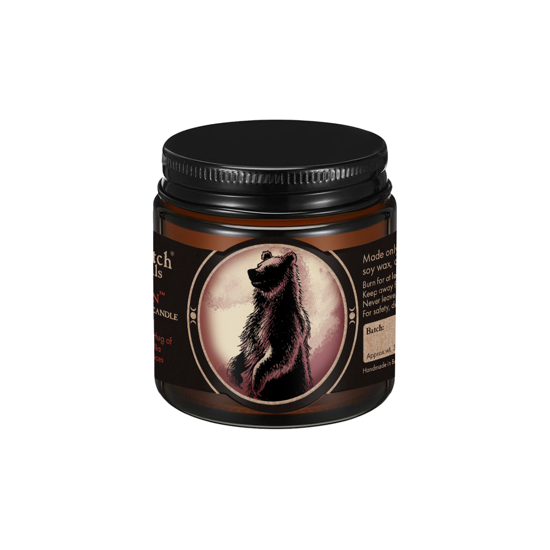 Soy Wax Candle With Cotton Wick - Mabon (3 oz)