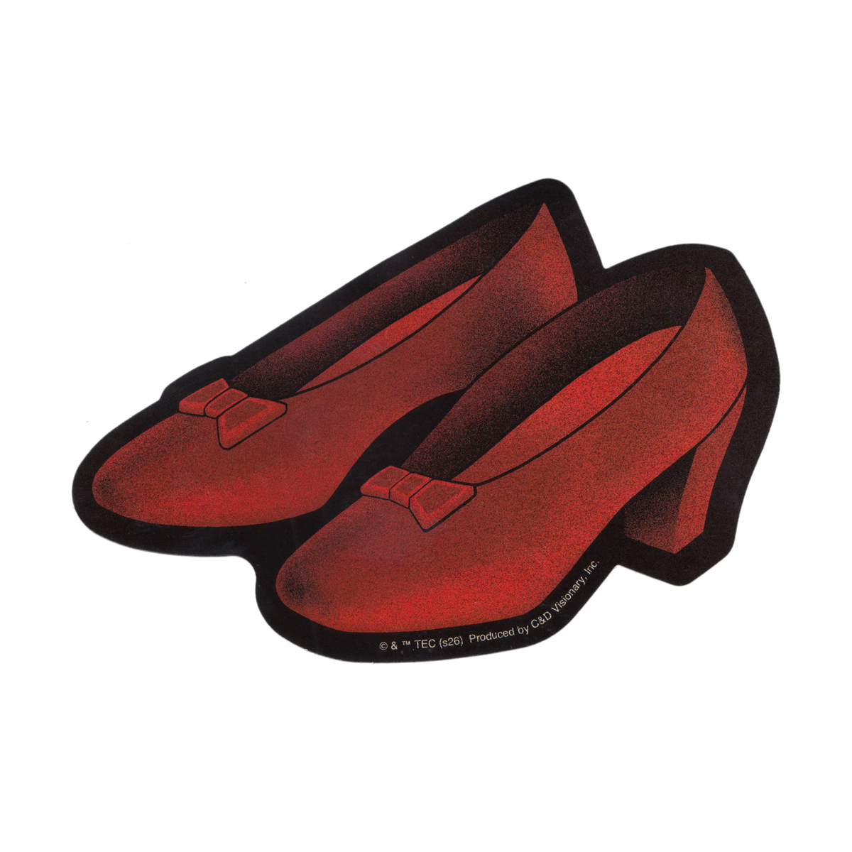 Sticker - Wizard Of Oz Ruby Slippers 1930s Fantasy Movie