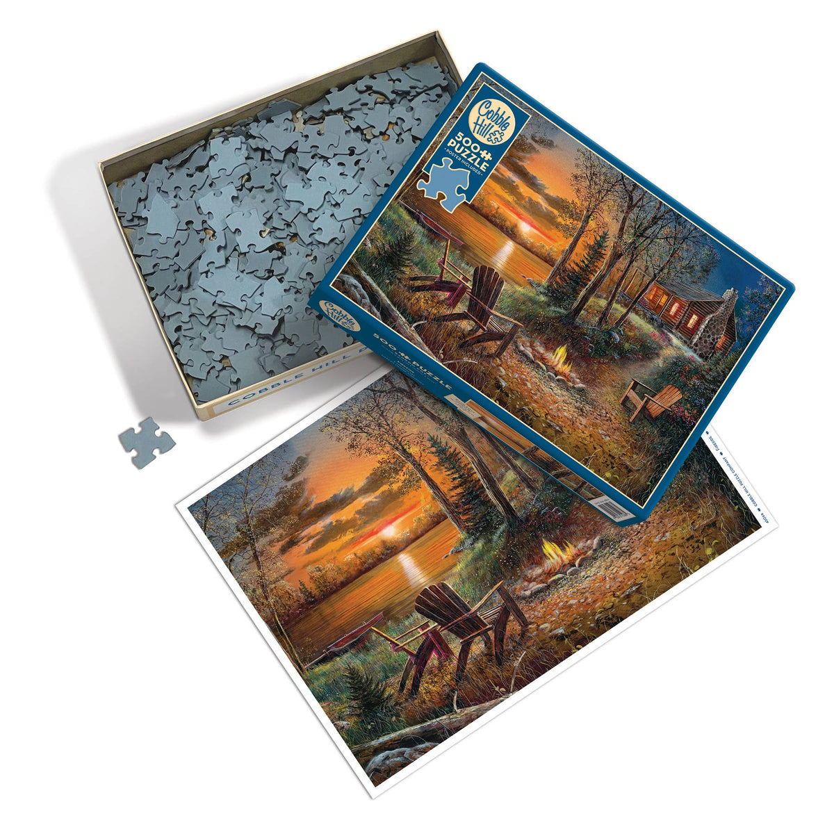 Fireside 500-Piece Cobble Hill Puzzle