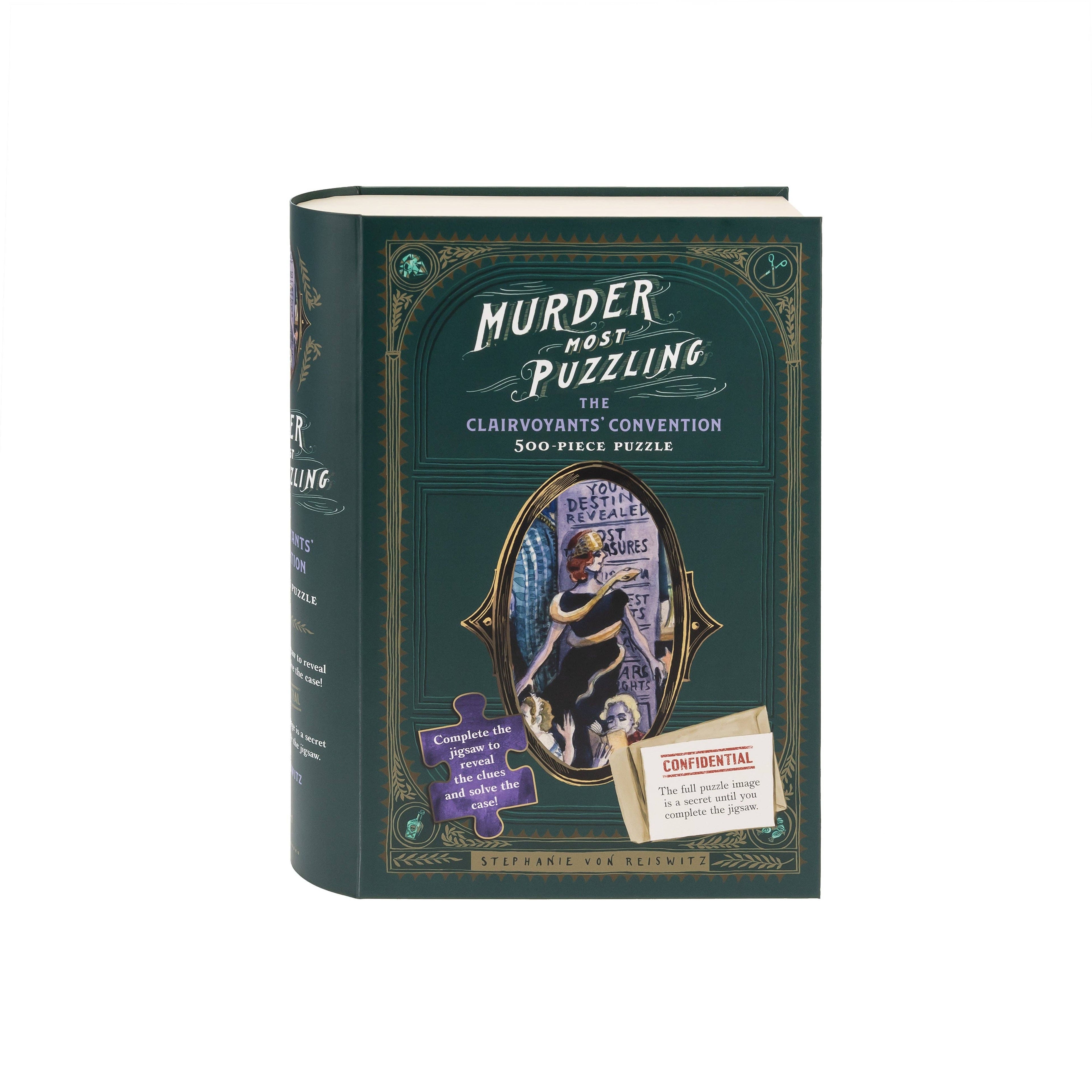 Murder Most Puzzling: The Clairvoyants' Convention 500-Piece