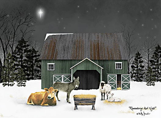 Remembering That Night – Christmas Wall Art: 1A / 10" x 14"