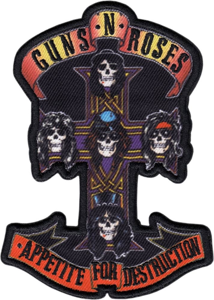 Patch - Guns N' Roses - Appetite.. Heavy Metal Music Band
