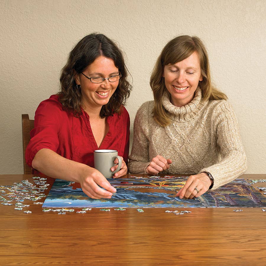 Waterfall Camp 1000-Piece Cobble Hill Puzzle