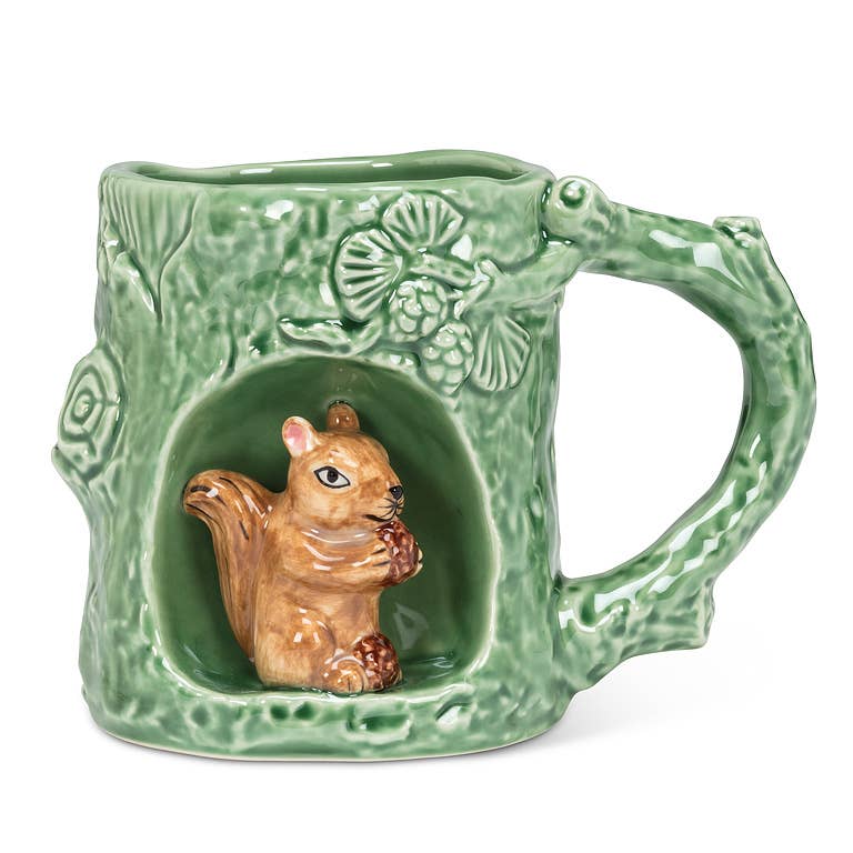 Nature Inspired Mug with Alcove-4"H(11oz): Cardinal