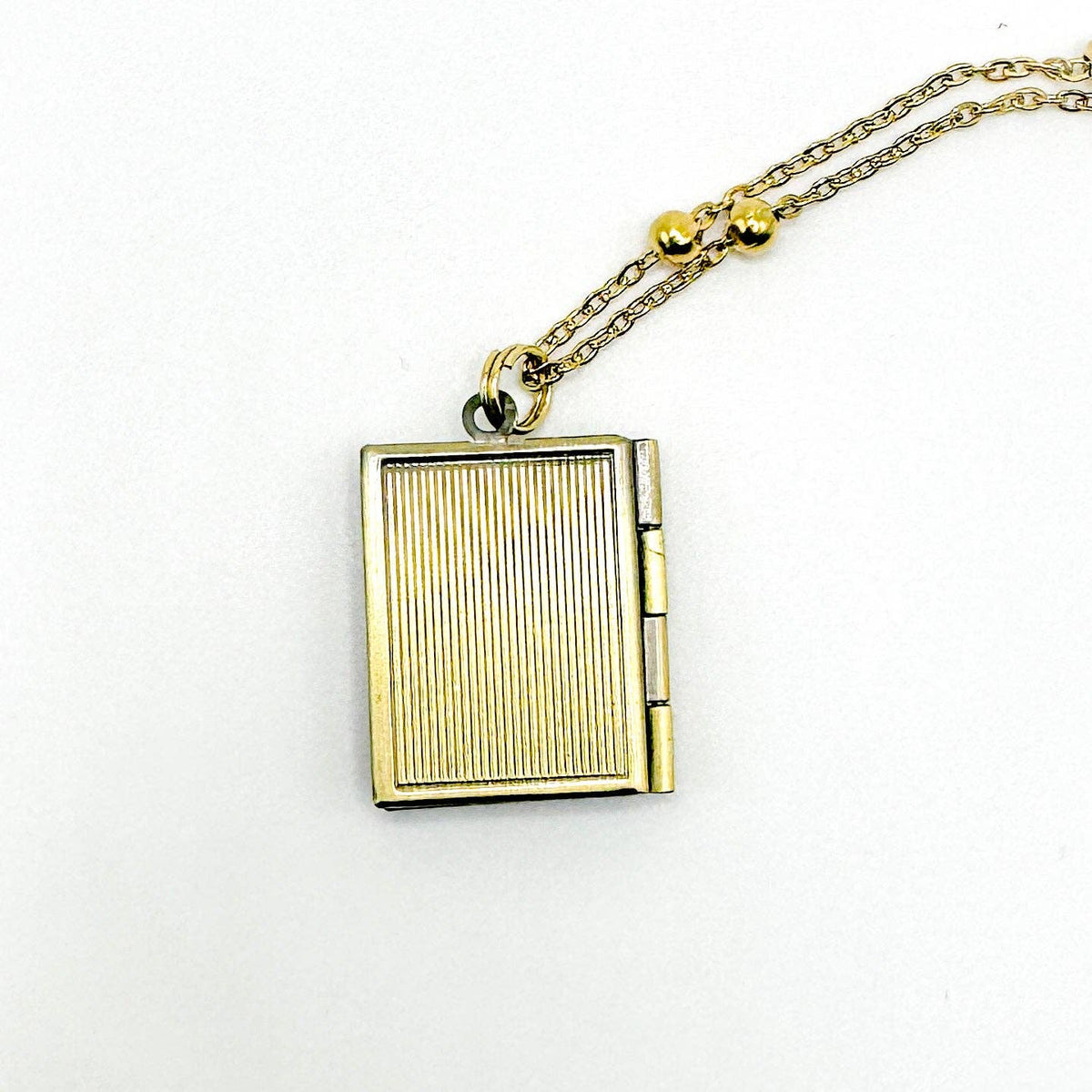 Sleepy Hollow Bookish Merch Necklace Reader Gift: Silver Plated Stainless Steel