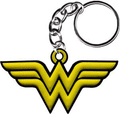 Keychain - Wonder Woman - Yellow Flying Logo