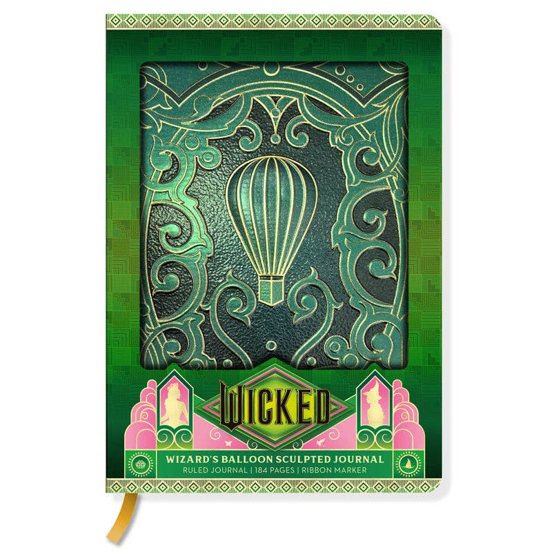 Wicked: Wizard’s Balloon Sculpted Journal - SALE!