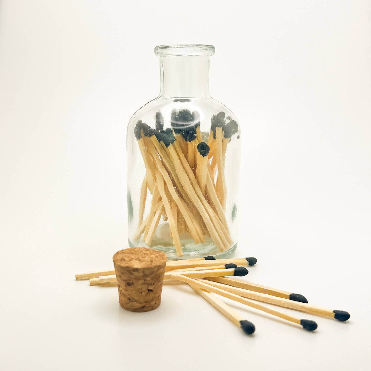Apothecary Bottle Matches: No Label