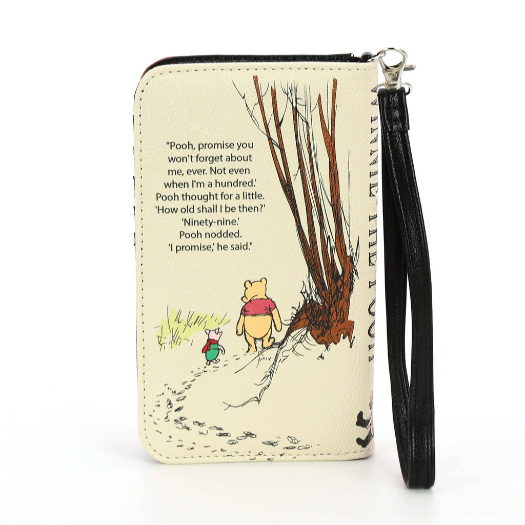 Winnie the Pooh Book Wallet in Vinyl: Beige