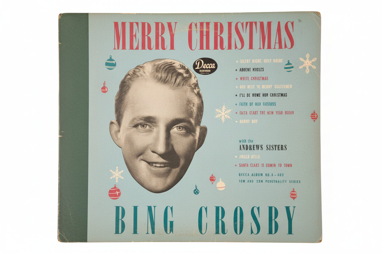 1945 Bing Crosby Considered one of the Most Valuable and Iconic Holiday Sets of All Time